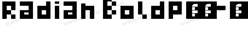Radian Boldp下载字体转换